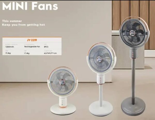 3 in 1 Rechargeable fan